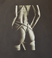 Bondage 09 - Cross Stitch Pattern Chart Erotic Nude Sexy NSFW