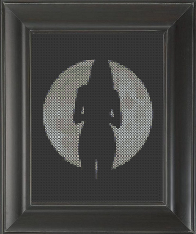 Fly Me to the Moon - Cross Stitch Pattern Chart