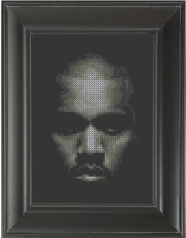 Kanye on Black - Cross Stitch Pattern Chart
