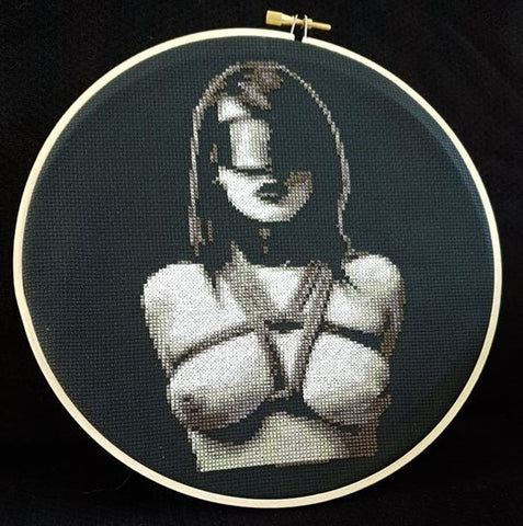 Bondage 04 - Cross Stitch Pattern Chart Erotic Nude Sexy NSFW