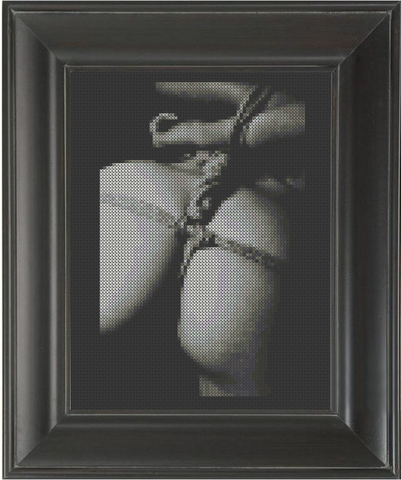 Bondage 13 - Cross Stitch Pattern Chart Erotic Nude Sexy NSFW