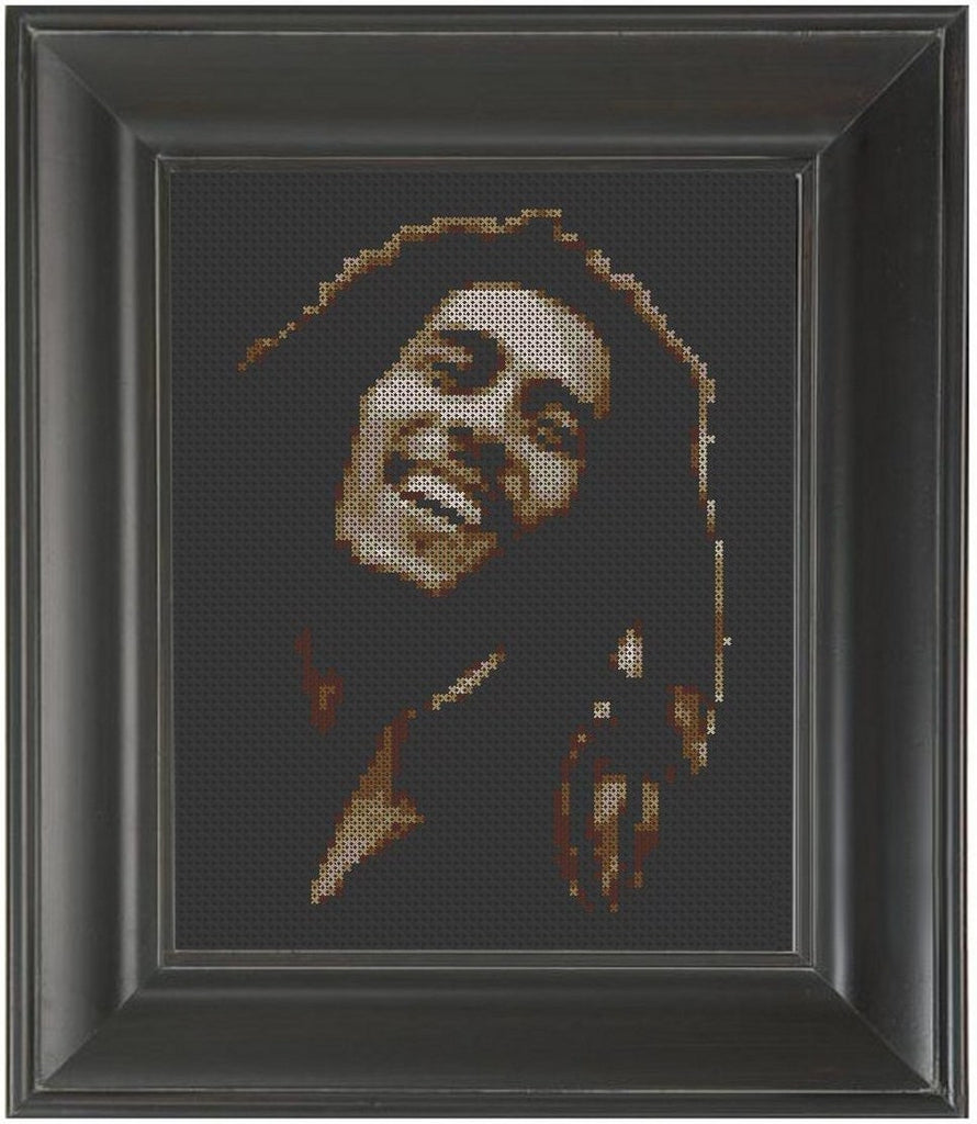 Bob Marley - Cross Stitch Pattern Chart