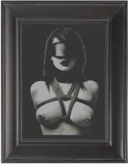 A Bondage Set 01 - Cross Stitch Pattern Chart Erotic Nude Sexy NSFW