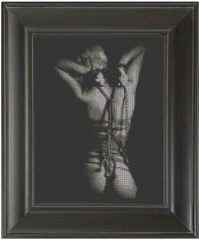 A Bondage Set 01 - Cross Stitch Pattern Chart Erotic Nude Sexy NSFW