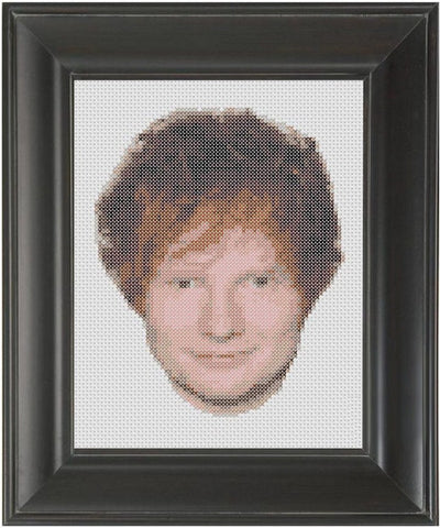 Ed Sheeran - Cross Stitch Pattern Chart