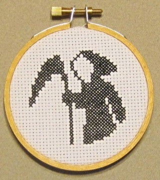 Grim Reaper Threezle - Cross Stitch Pattern Chart