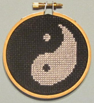 Yin Yang Threezle - Cross Stitch Pattern Chart