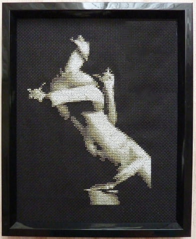 Tube Top - Cross Stitch Pattern Chart Erotic Nude Sexy NSFW
