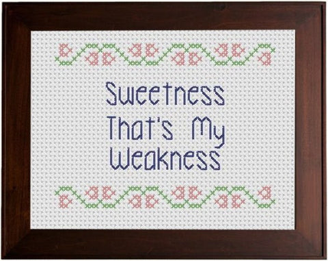 Sweetness - Cross Stitch Pattern Chart