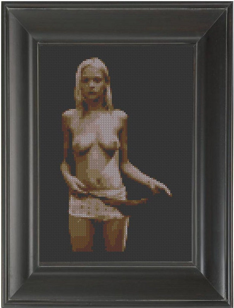 Antique - Cross Stitch Pattern Chart Erotic Nude Sexy NSFW