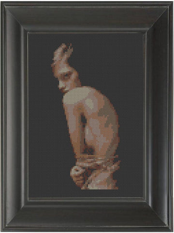 Posture - Cross Stitch Pattern Chart Erotic Nude Sexy NSFW