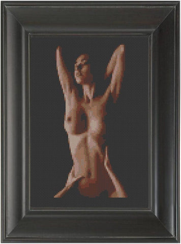 Waisted - Cross Stitch Pattern Chart Erotic Nude Sexy NSFW