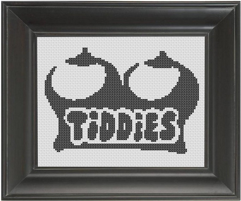 Tiddies - Cross Stitch Pattern Chart