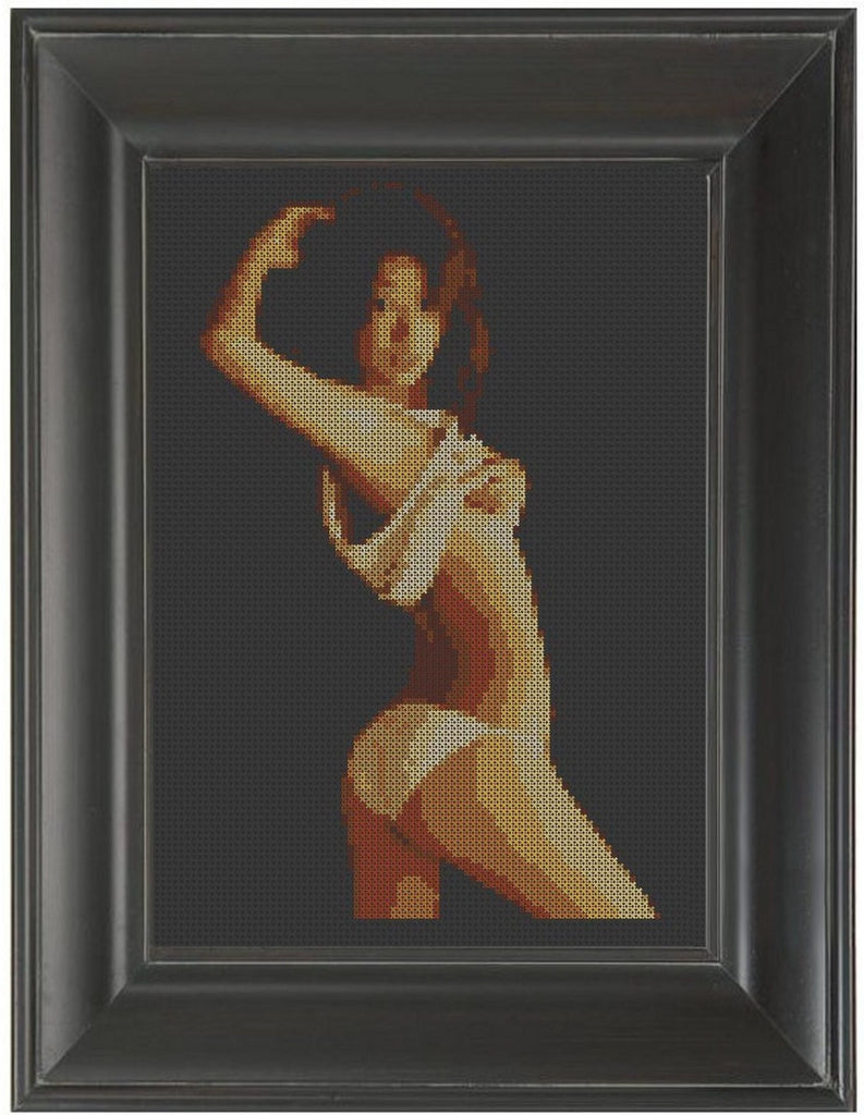Taste of Asia - Cross Stitch Pattern Chart Erotic Nude Sexy NSFW